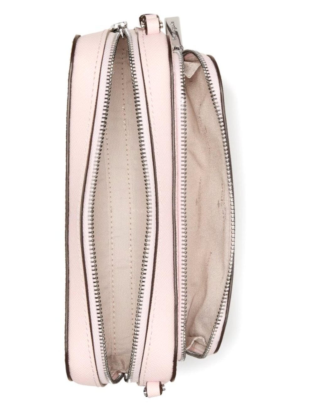 New Kate Spade Staci Mini Crossbody Bag Saffiano Shimmer Pink - Picture 3 of 4